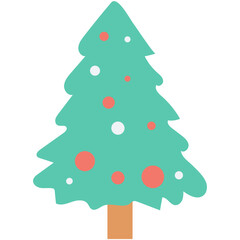 Christmas Tree Vector Icon