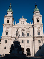 Fototapeta na wymiar Salzburg Cathedral(Native name: Salzburger dom)