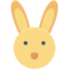 Easter Bunny Vector Icon