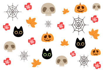 Happy halloween pattern