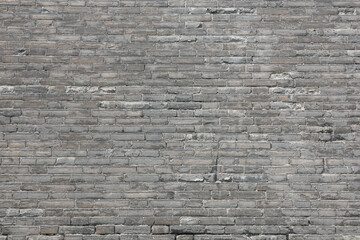 old gray brick wall texture background