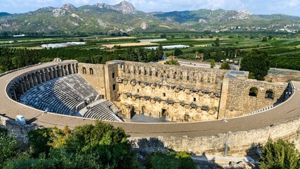 TURKEY - ANTALYA - THE RUINS OF THE AMPHITHEATER IN ASPENDOS - 2022 - JOHANN MUSZYNSKI