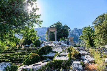 TURKEY - ANTALYA - THE RUINS OF HADRIAN'S GATE IN TERMESSOS - 2022 - JOHANN MUSZYNSKI