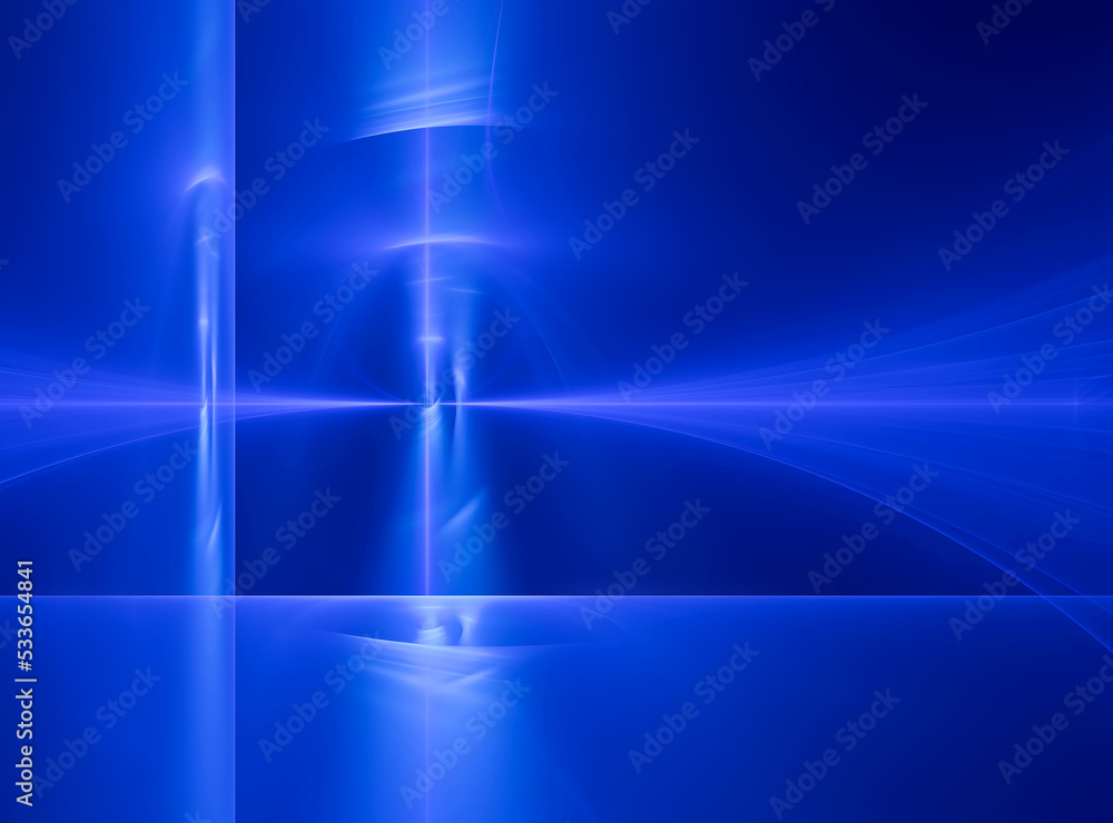 Poster fractal spiral. abstract fractal patterns and shapes. dynamic flowing natural forms.