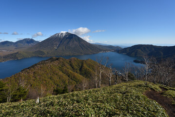 Climbing mountains in Autumn, Nikko, Tochigi, Japan 