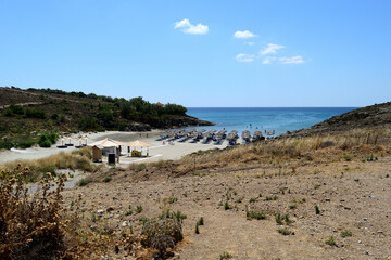 beach and sea