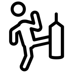 Boxing Vector Icon 
