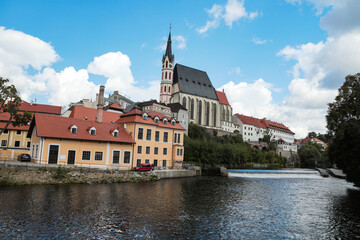 Fototapeta premium Stadt Krumau in Südböhmen Krumau