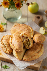 Aplle and cinnamon  pasties