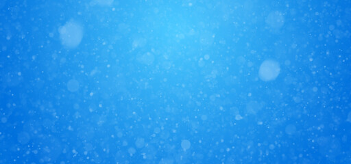Naklejka premium Snow Blue Drops Background
