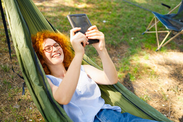 Woman ordering her online items for Black Friday