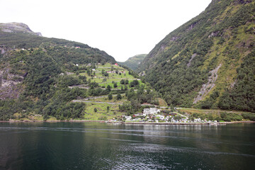 Im Geiranger Fjord