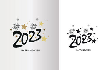 Professional New year logo for company and business	