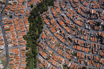 City of Itatiba in the interior of São Paulo. Parque São Francisco neighborhood next to the historic Fazenda Vila Rica.