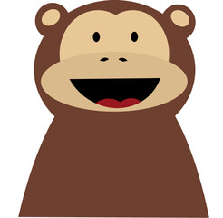 Brown monkey