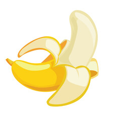 illustration of bananas flat icon vector illustration symbol Isolated template. fruits and vegetable icon vector illustration logo template Isolated for any purpose.