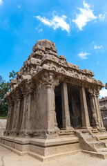 Obraz premium Group of Monument at Mahabalipuram, Chennai