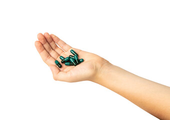 Fototapeta premium Pill Capsules Medicine