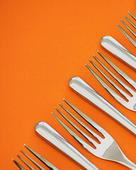 A high resolution image of cutlery, great for social media or web use.