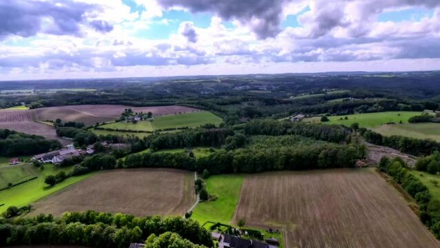 Winterberg Schwelm Wolken Drohne Panorama 360&deg; Kugelpanorama Drehung 3