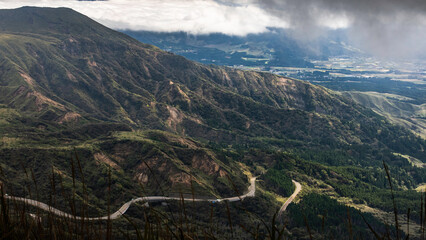 view from the mountain