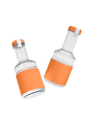 Transparent Cooking Oil Glass Bottle Image