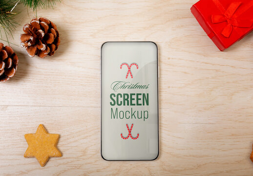 Christmas Phone Mockup