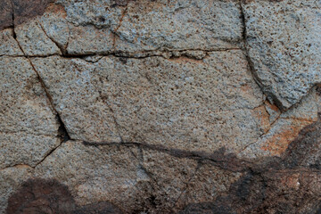 Inner layer texture of sedimentary rock. Stone background.