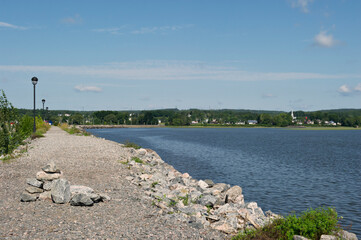 inukshuk sur quai