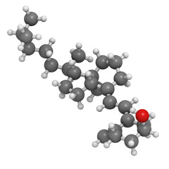 Vitamin D3 (cholecalciferol) molecule