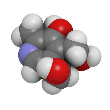 Vitamin B6 (pyridoxine) Molecule