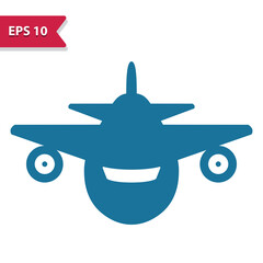 Plane, Airplane Vector Icon