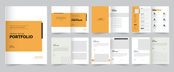 Graphic Design Portfolio design Template