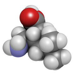 Pregabalin epilepsy and fibromyalgia drug, chemical structure.