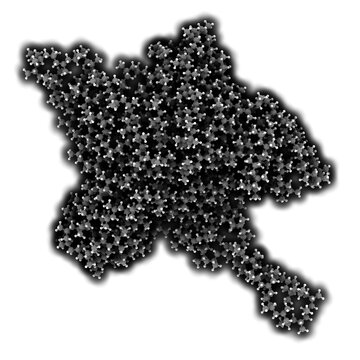 Polypropylene (polypropene, PP) plastic, chemical structure.