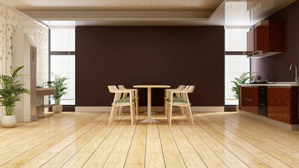 modern office meeting room for company wall logo mockup