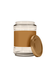 Transparent Glass Container Packaging Image