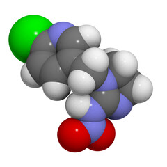 Imidacloprid neonicotinoid insecticide. Insect neurotoxin that may contribute to honey bee colony collapse disorder.
