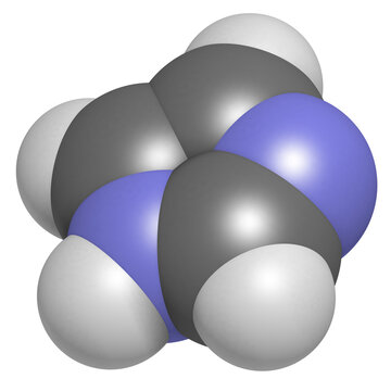 Imidazole organic heterocyclic molecule.