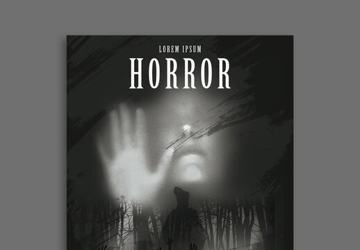 Ghostly Horror Movie Poster