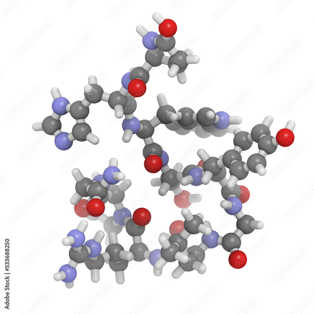 Sticker gonadotropin-releasing hormone (gnrh, luteinizing-hormone-releasing hormone, lhrh, luliberin), chemi