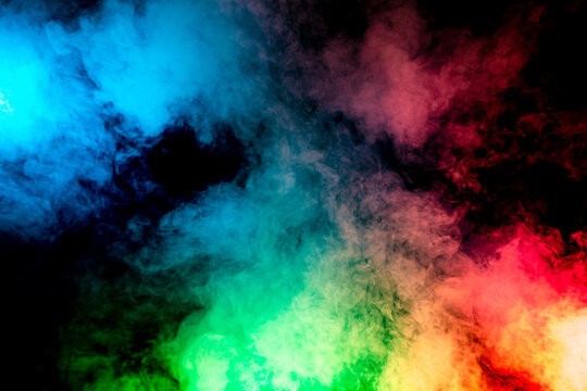 Clouds of Colorful Smoke © Marc