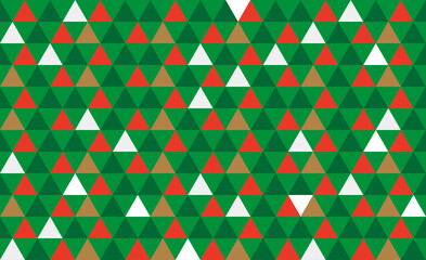 多角形　背景　クリスマス
