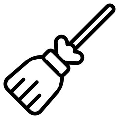 Flying Broom Icon