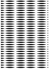 Black border pattern on white background. Vector eps10.