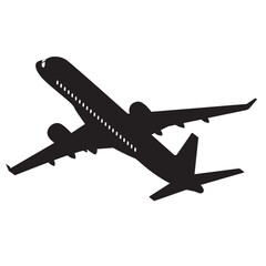 旅客機シルエット