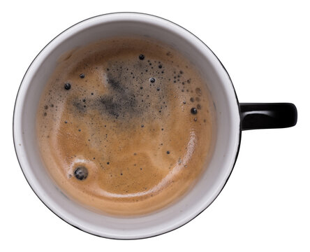 cup of coffee isolated