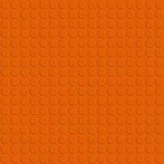 Seamless orange studded rubber flooring panel for texture or background