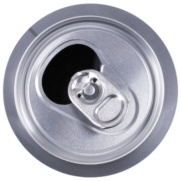 Can of soda topview isolated