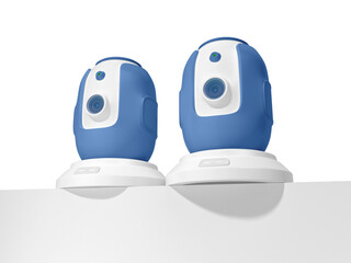 Transparent Home Security Surveillance CCTV Camera Image